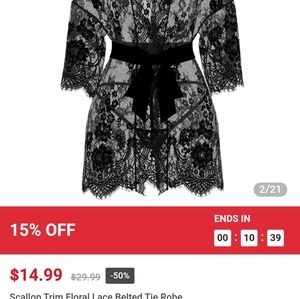 Lace Robe